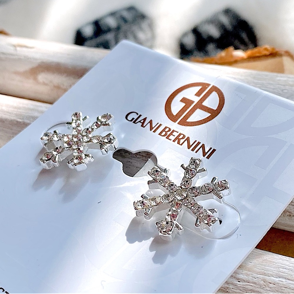 Giani Bernini Snowflake Stud Earrings